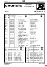 Preview for 11 page of Grundig CUC 1824 Service Manual