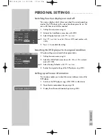 Preview for 43 page of Grundig GDP 3564 User Manual