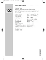 Preview for 45 page of Grundig GDP 3564 User Manual