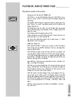 Preview for 29 page of Grundig GDR 5500 User Manual