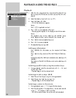 Preview for 30 page of Grundig GDR 5500 User Manual