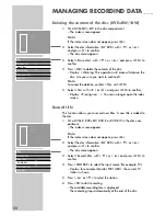 Preview for 54 page of Grundig GDR 5500 User Manual