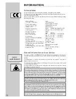 Preview for 72 page of Grundig GDR 5500 User Manual