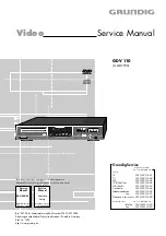 Grundig GDV 110 Service Manual preview