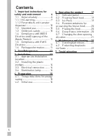 Preview for 3 page of Grundig GFN 13822 User Instructions