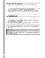 Preview for 25 page of Grundig GFN 13822 User Instructions