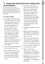 Preview for 5 page of Grundig GFN1671N User Instructions