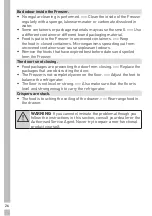 Preview for 26 page of Grundig GFN1671N User Instructions