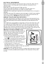 Preview for 5 page of Grundig GKFED455 Installation & User'S Instructions