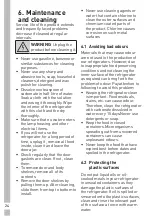 Preview for 24 page of Grundig GKN 16225 Series User Instructions