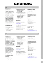 Preview for 105 page of Grundig GKN 16830 User Instructions