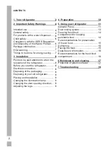 Preview for 4 page of Grundig GKN 26231 XR User Instructions