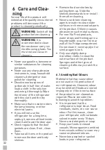 Preview for 32 page of Grundig GKN 3000 Carbon User Instructions