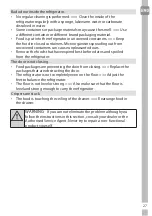 Preview for 27 page of Grundig GKN16715DX User Instructions