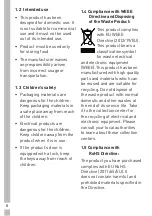 Preview for 8 page of Grundig GKNG1691G User Instructions