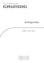 Preview for 1 page of Grundig GQN 1360 XA++ Manual