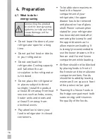 Preview for 16 page of Grundig GQN21220WX User Instructions