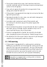 Preview for 8 page of Grundig GQN213FTX User Manual