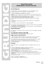 Preview for 21 page of Grundig GRND 5480 Instruction Manual