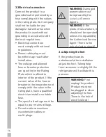 Preview for 14 page of Grundig GSBS13310X User Instructions