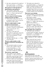 Preview for 50 page of Grundig GSBS14620XWF User Instructions