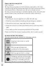 Preview for 4 page of Grundig GSBS16312B User Instructions