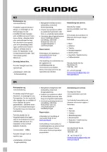 Preview for 82 page of Grundig GSN 10720 User Instructions