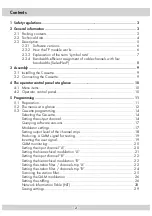 Preview for 2 page of Grundig GSS HDMT 473 MX Assembly Instructions Manual