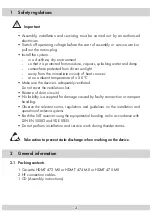 Preview for 3 page of Grundig GSS HDMT 473 MX Assembly Instructions Manual