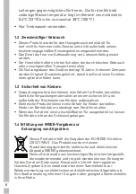 Preview for 35 page of Grundig GTNI 10320 User Instructions