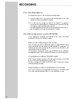 Preview for 16 page of Grundig GV 29 VPS/5 User Manual