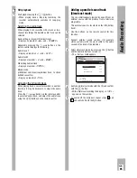 Preview for 36 page of Grundig GV 740 HiFi User Manual