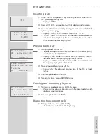 Preview for 33 page of Grundig Ovation 2i CDS 9000 WEB User Manual