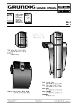 Grundig PA 2 Service Manual preview