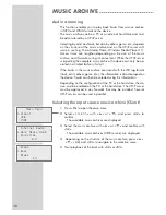 Preview for 30 page of Grundig RRCD 3760 WEB Manual