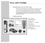 Preview for 4 page of Grundig SPACE FIDELITY PA 6 User Manual