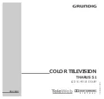 Preview for 1 page of Grundig THARUS 51 Manual