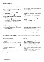 Preview for 10 page of Grundig UC 6620 Manual