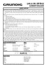 Preview for 53 page of Grundig VCP 5030 User Manual