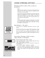 Preview for 34 page of Grundig VISION 7 47-7851 T User Manual