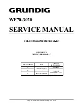 Preview for 39 page of Grundig WF70-3020 Service Manual