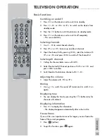 Preview for 15 page of Grundig XEPHIA 42 PW 110-6606 TOP User Manual