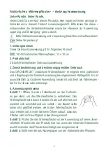 Preview for 2 page of GRÜNSPECHT 141-00 Instructions For Use Manual