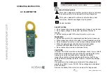 Preview for 19 page of GRUPO temper Koban KPF-02 Operating Instructions Manual