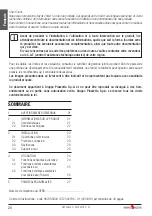 Preview for 20 page of GRUPPO PIAZZETTA DT2002795 Instructions For Installation And Use Manual