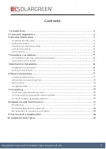 Preview for 2 page of GRUPPOSTG SOLARGREEN VE4 PV Series Installation Manual