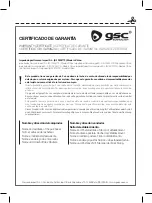 Preview for 20 page of GSC 202600058 Manual