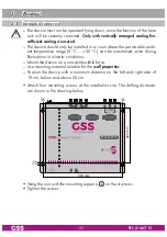 Preview for 11 page of GSS compact STC 4-16 CT lite Assembly Instructions Manual