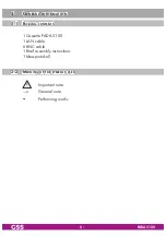 Preview for 5 page of GSS PADA 5100 Assembly Instruction Manual