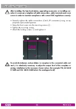 Preview for 36 page of GSS PSU 8-16 Assembly Instruction Manual